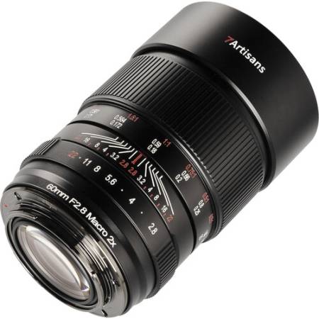 7Artisans 60mm F2.8 Macro 2x Full Frame - obiektyw stałoogniskowy